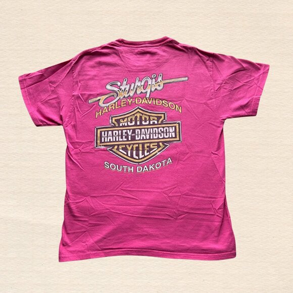 Vintage 2010 Harley Davidson 70th Anniversary of STURGIS Mt. RUSHMORE T-Shirt - Picture 2 of 5